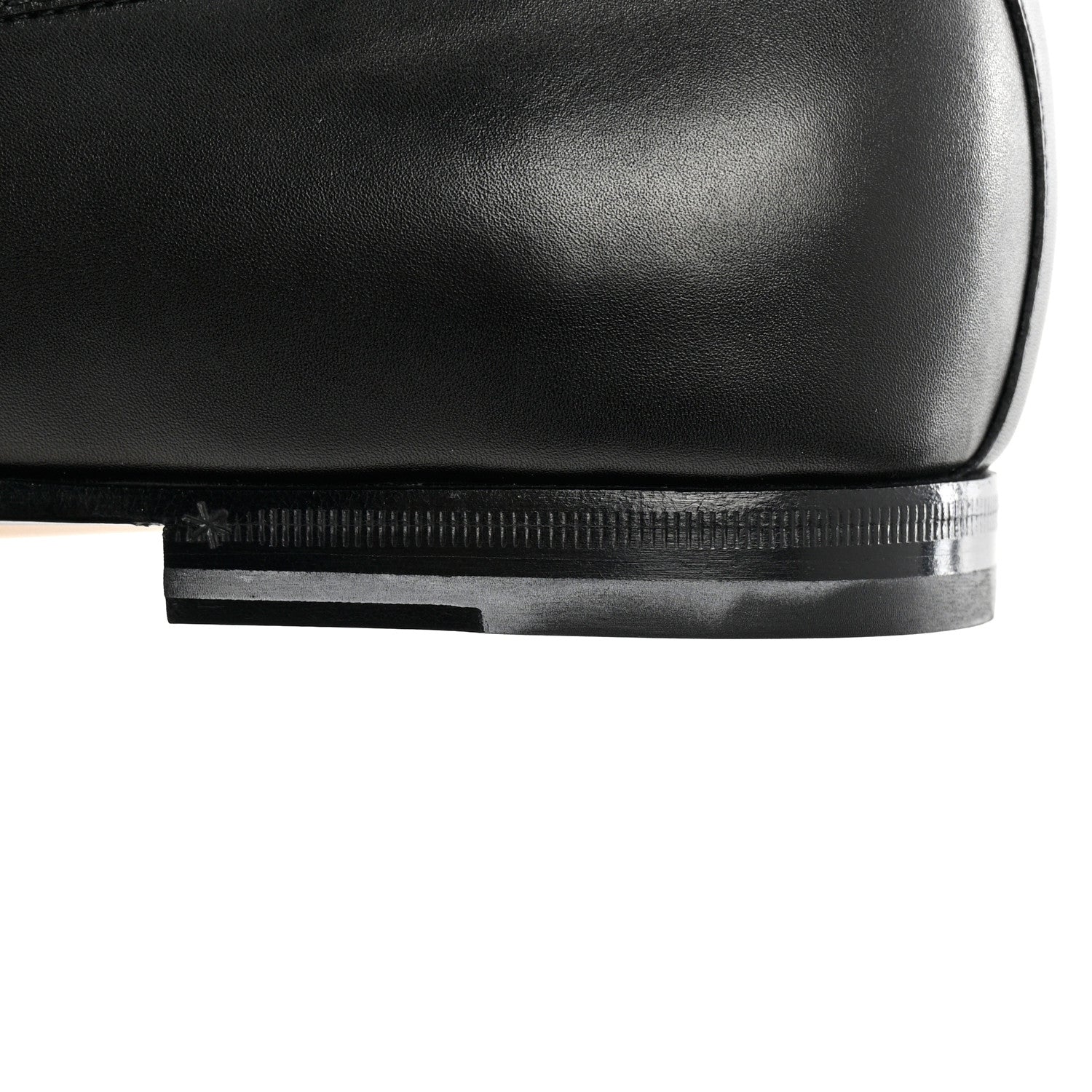 Gucci Calfskin Horsebit Mens Jordaan Loafers 10.5 Black 10 of 14