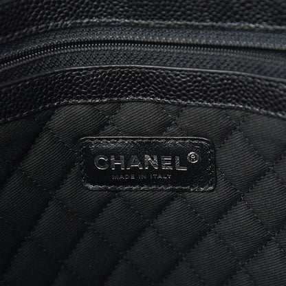 Chanel Coated Canvas Coco Tote Black 5 of 9