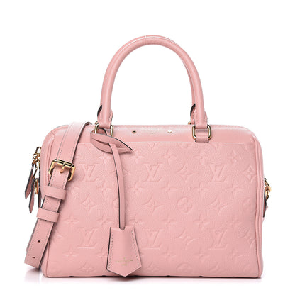 Louis Vuitton Empreinte Speedy Bandouliere 25 NM Rose Poudre 1 of 12