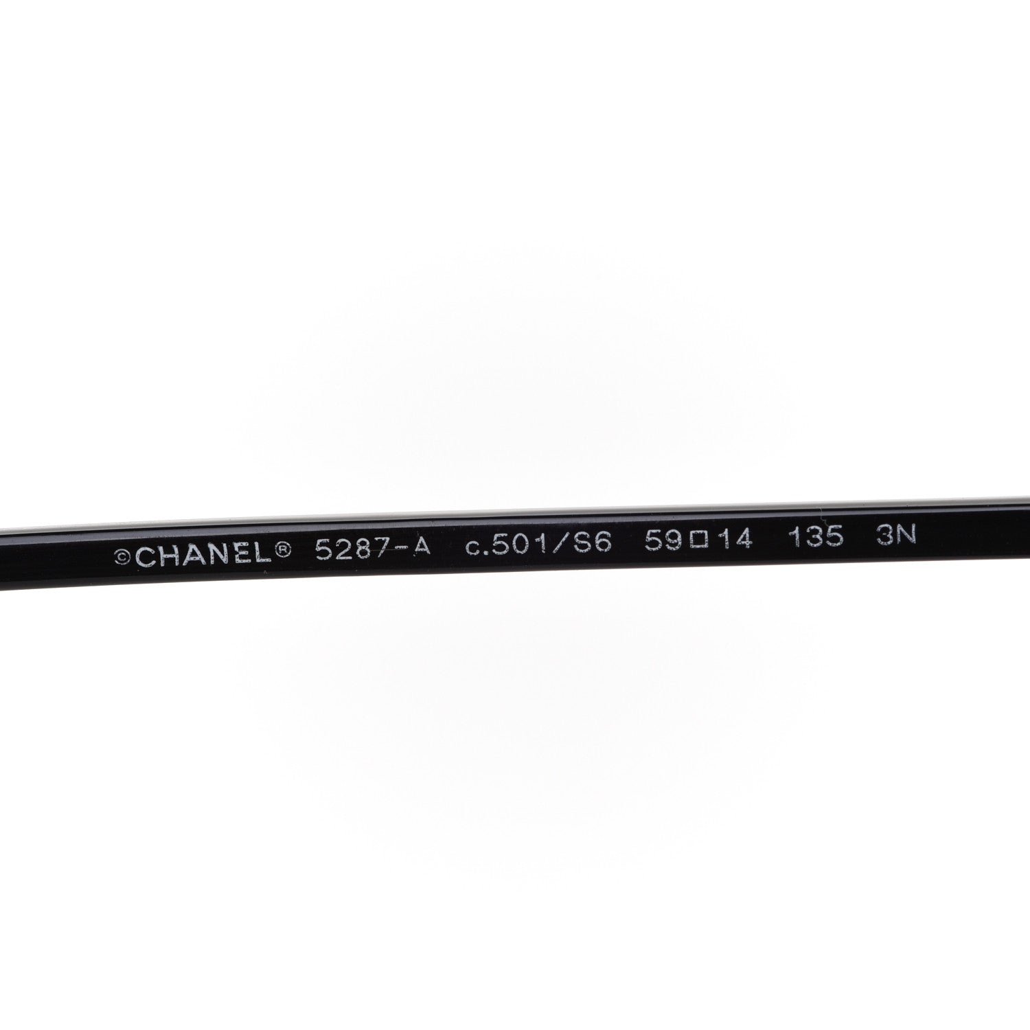 Chanel Aviator Sunglasses 5287 Black 5 of 9