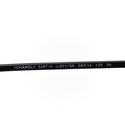 Chanel Aviator Sunglasses 5287 Black 5 of 9