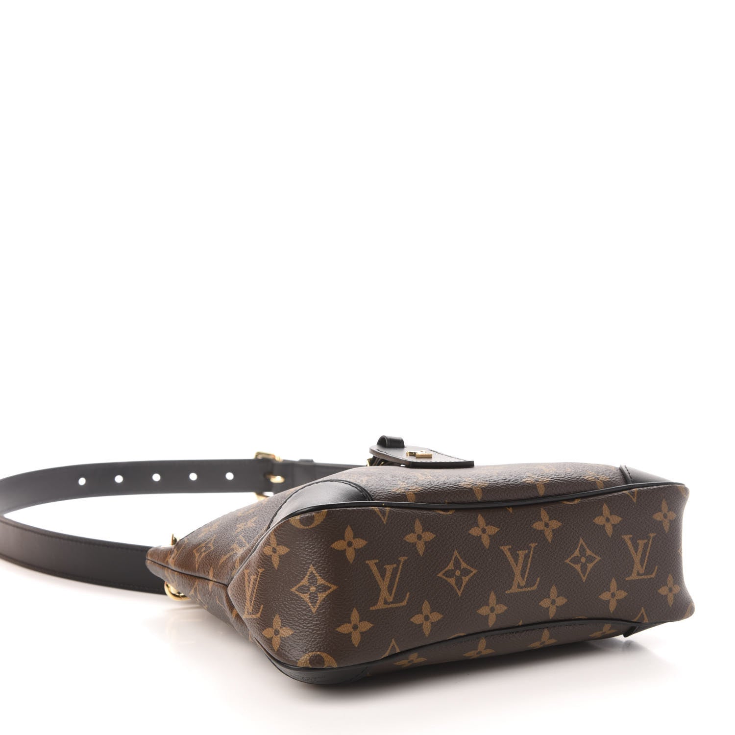 Louis Vuitton Monogram Odeon PM Black 4 of 11