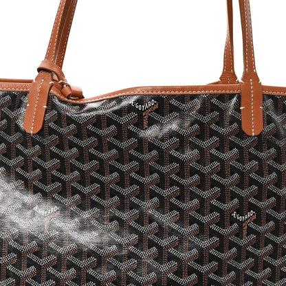 Goyard Goyardine Saint Louis GM Black Gold 9 of 12