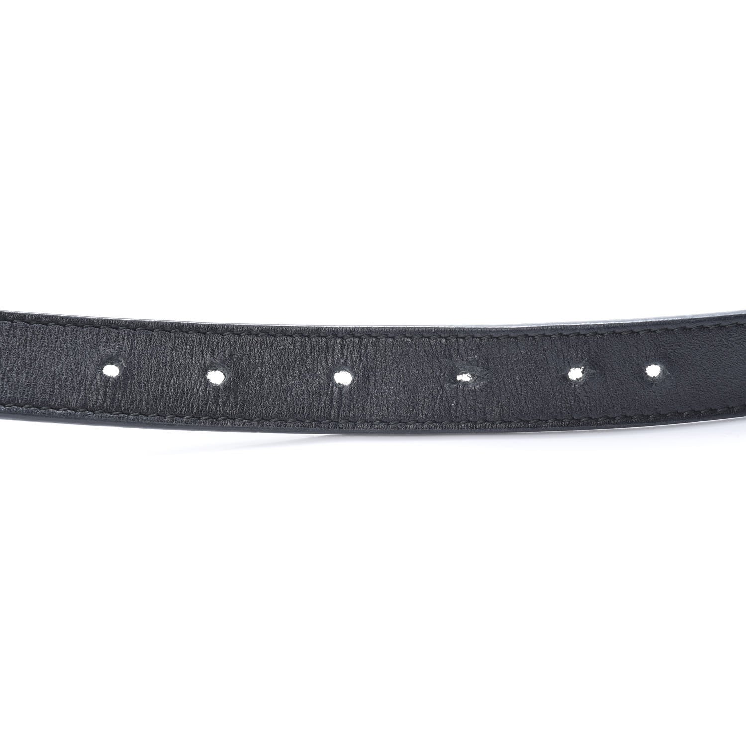 Gucci Calfskin Double G 20mm Belt 95 38 Black 7 of 7