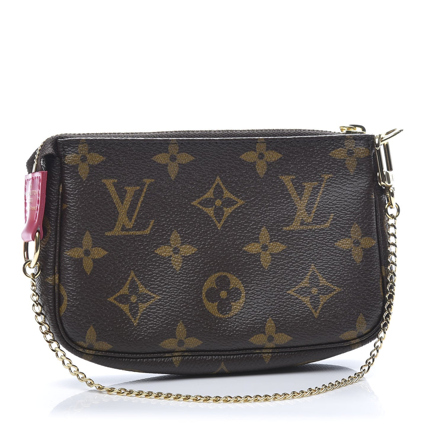 Monogram 2020 Christmas Animation Roller Coaster Mini Pochette Accessories Pivoine