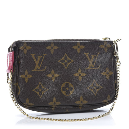 Louis Vuitton Monogram 2020 Christmas Animation Roller Coaster Mini Pochette Accessories Pivoine 3 of 10