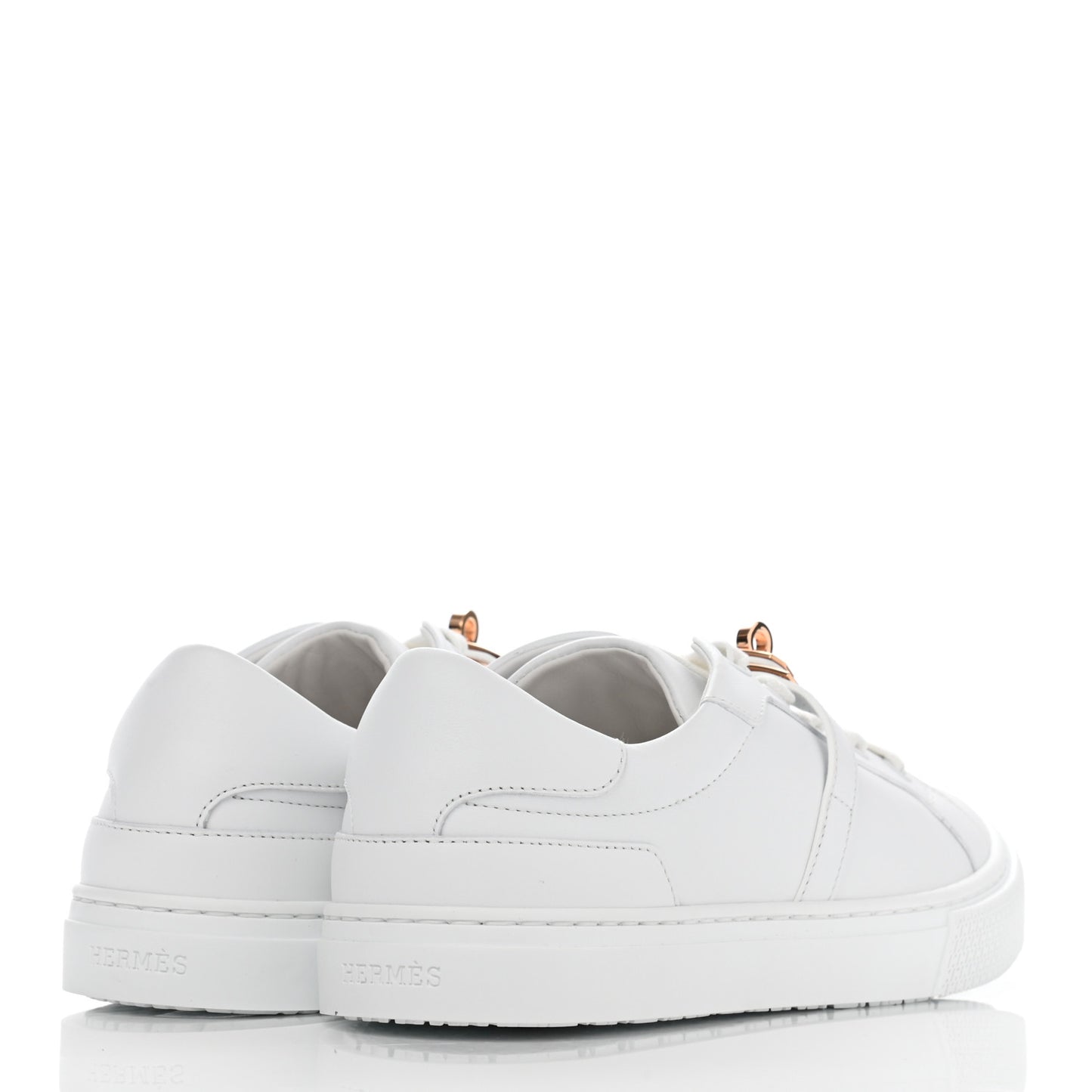 Calfskin Day Sneakers 37.5 White