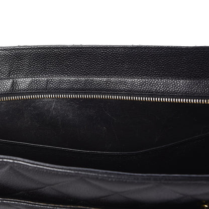 Chanel Caviar Quilted Shopper Tote Black 6 of 11