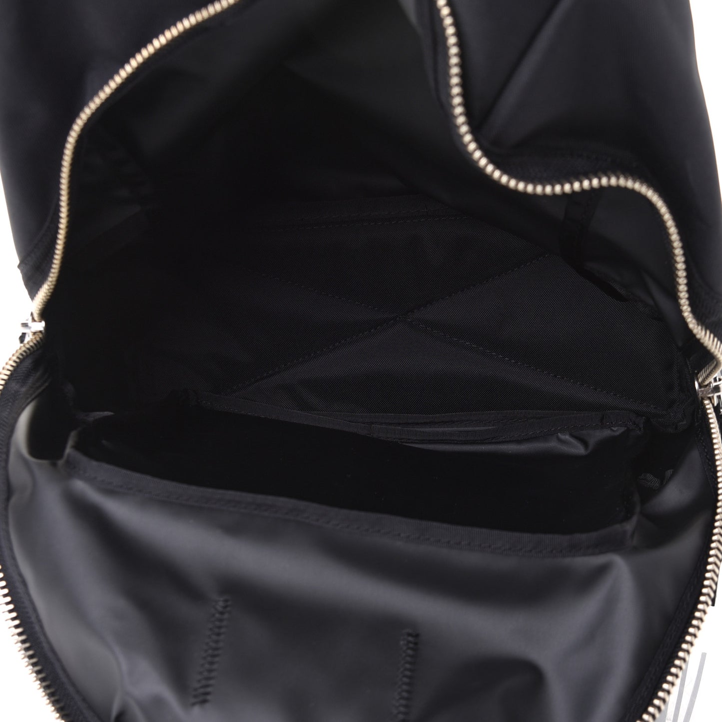 Nylon Biker Backpack Black