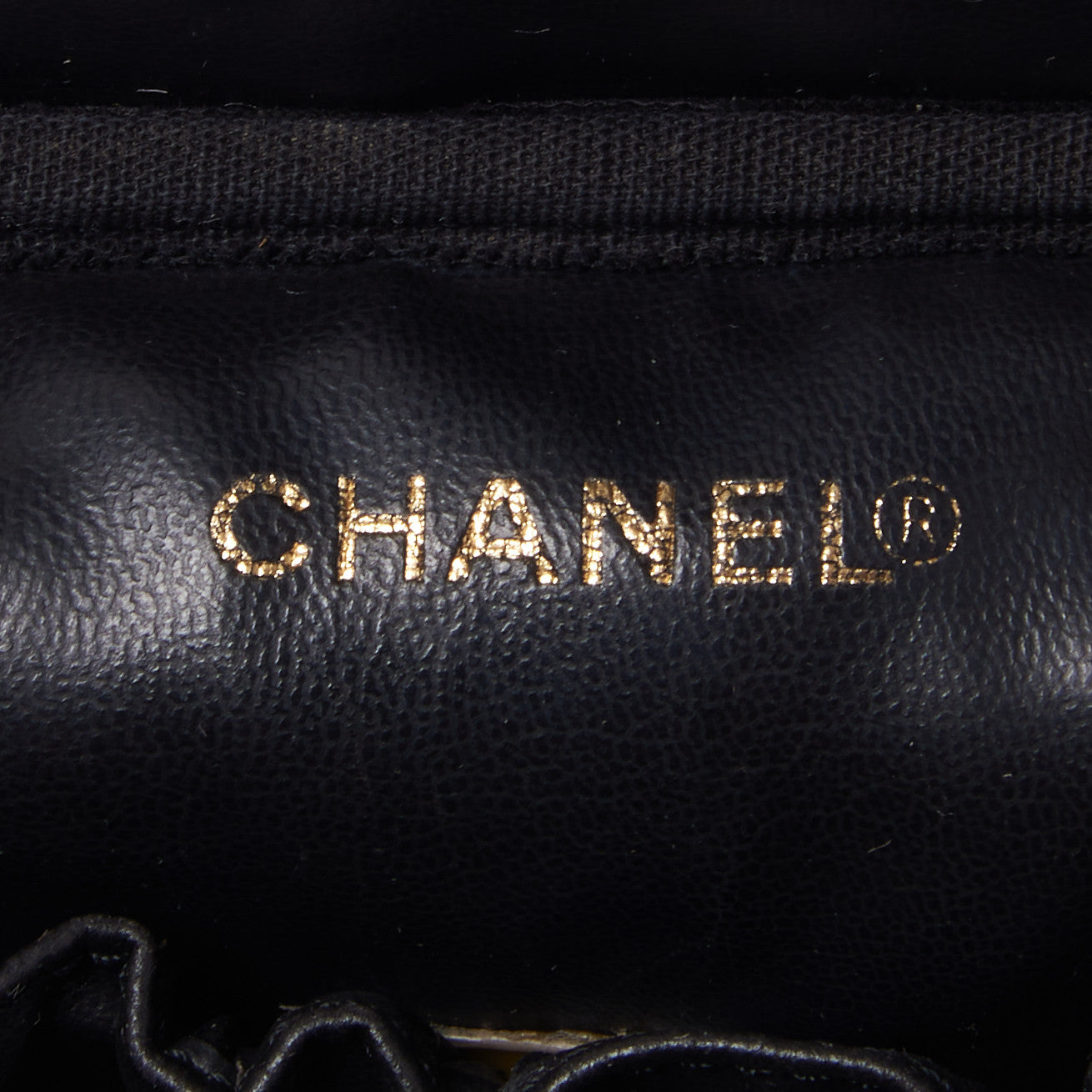 Caviar Cosmetic Vanity Bag Black