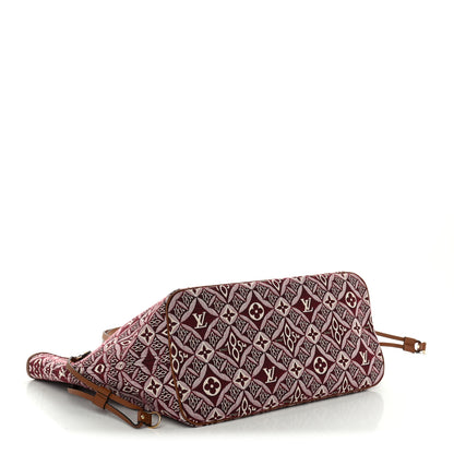 Louis Vuitton Jacquard Since 1854 Neverfull MM Bordeaux 4 of 10