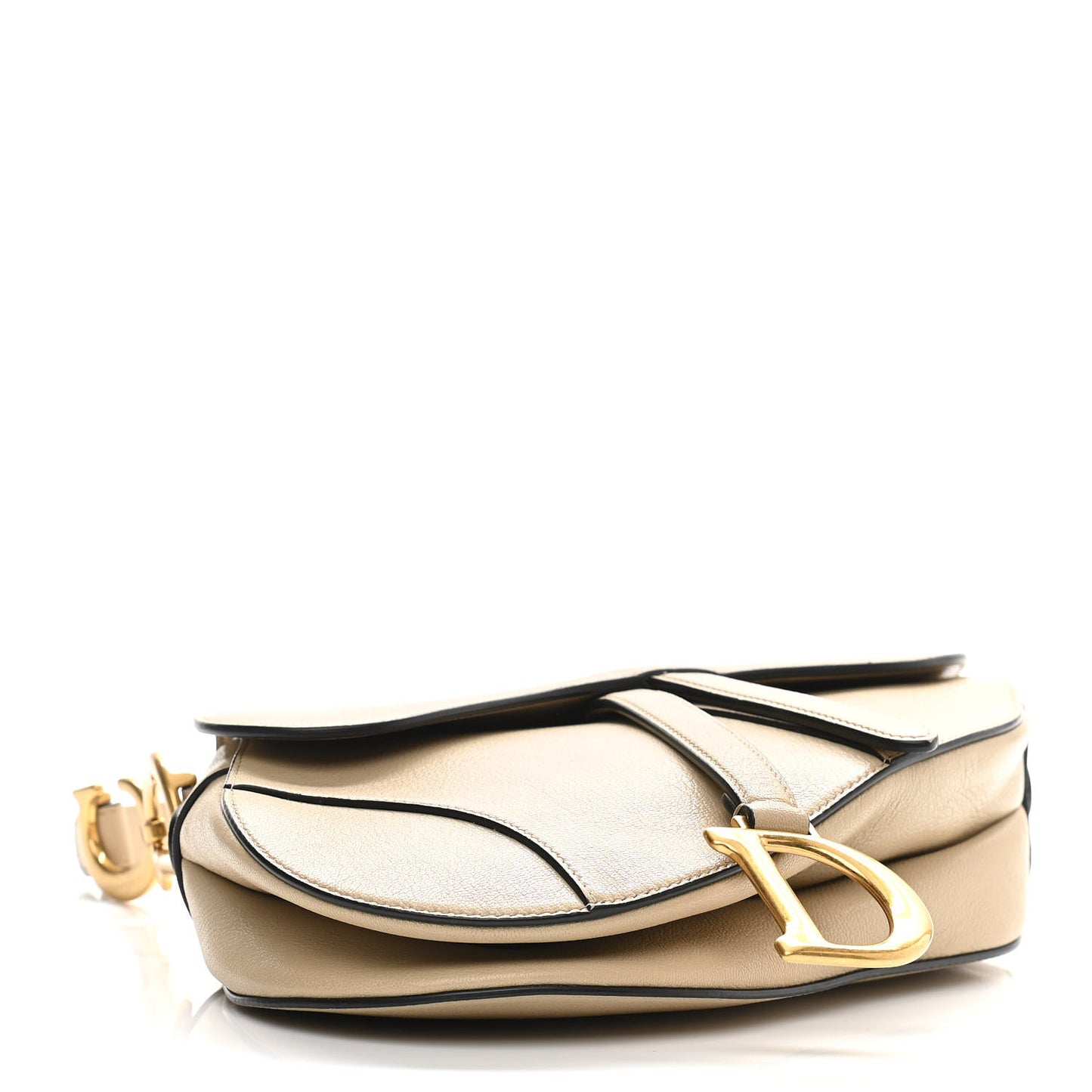 Shiny Goatskin Saddle Bag Corda