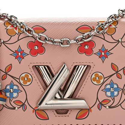 Louis Vuitton Epi Flower Twist Shoulder Bag MM Rose Ballerine 8 of 10