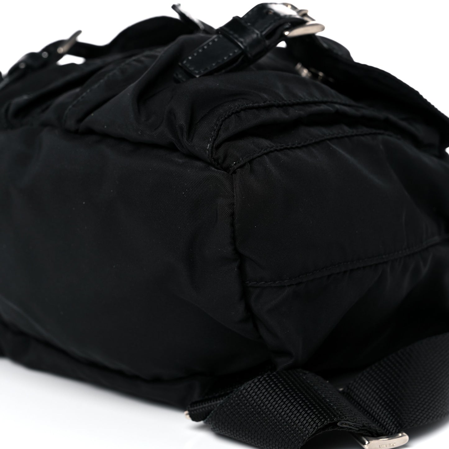 Tessuto Nylon Vela Small Backpack Black