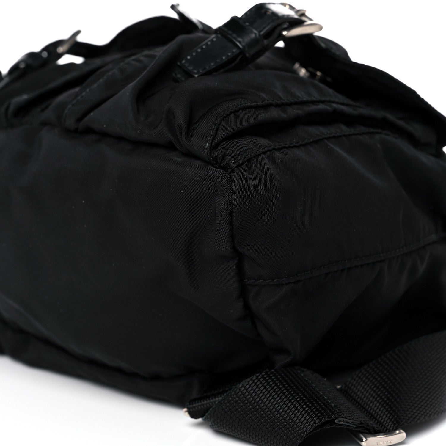 Prada Tessuto Nylon Vela Small Backpack Black 8 of 13