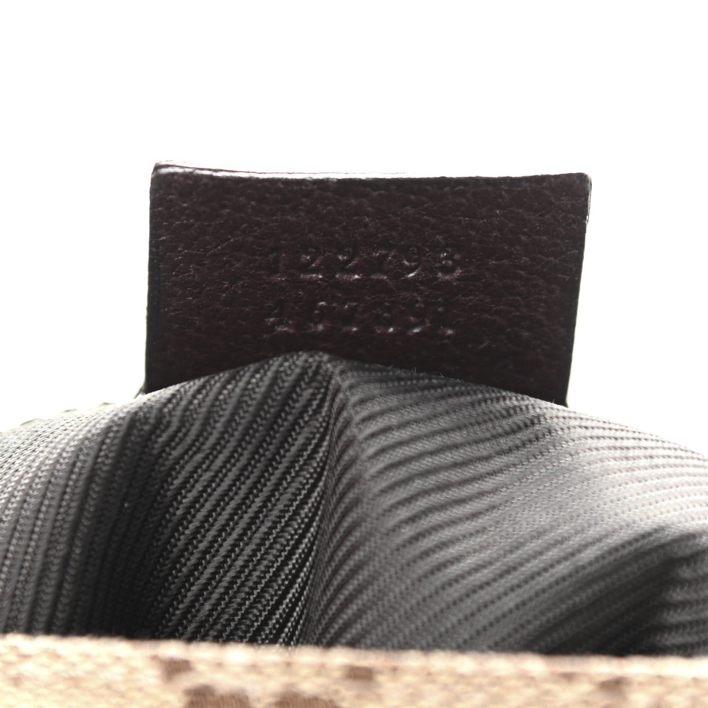 Monogram Flat Messenger Bag Dark Brown