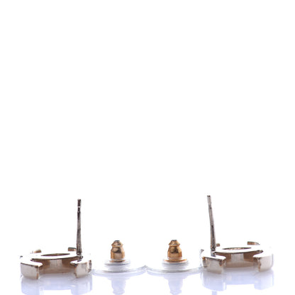 Chanel Metal CC Earrings Gold 3 of 4