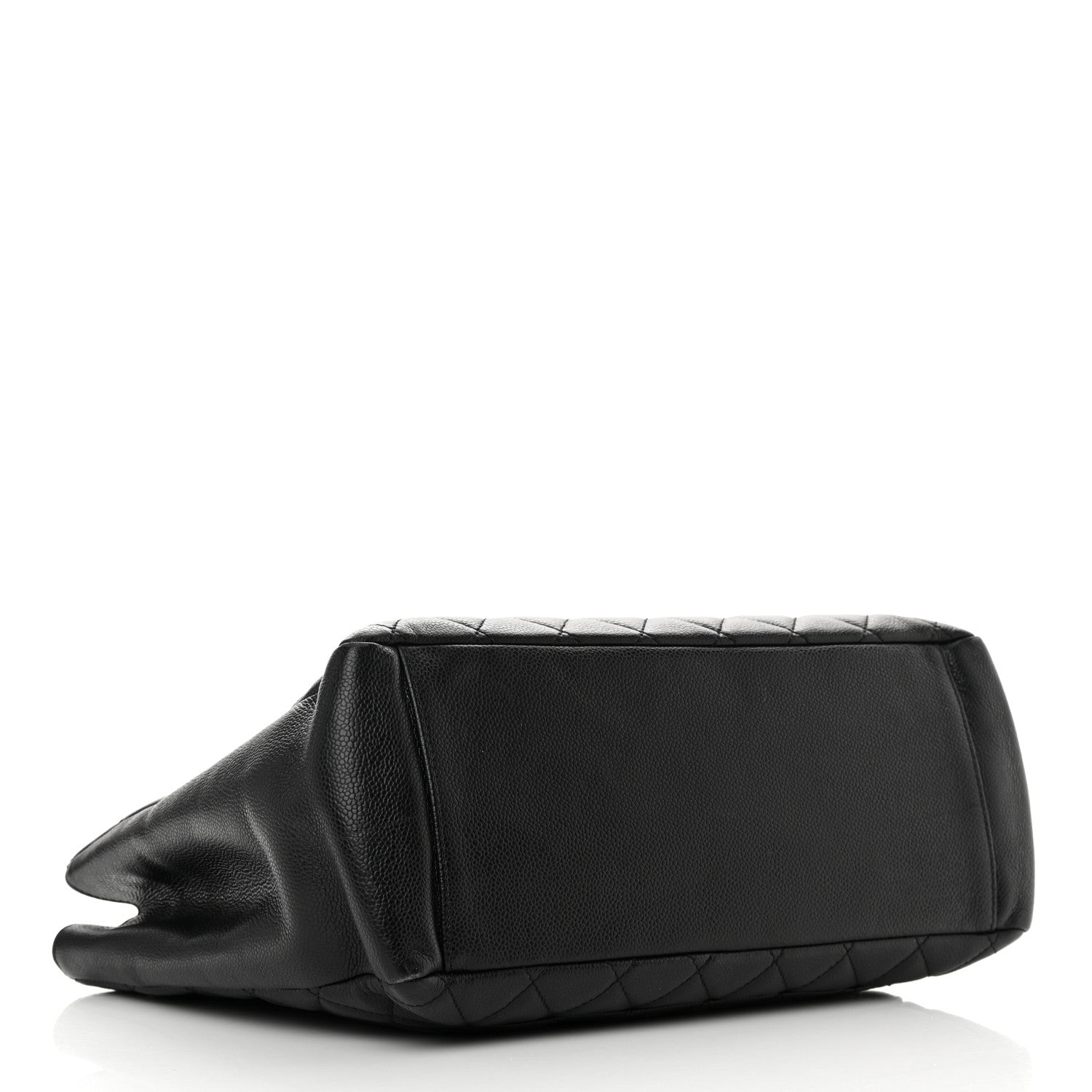 Chanel Caviar Quilted Grand Shopping Tote GST Black 4 of 13