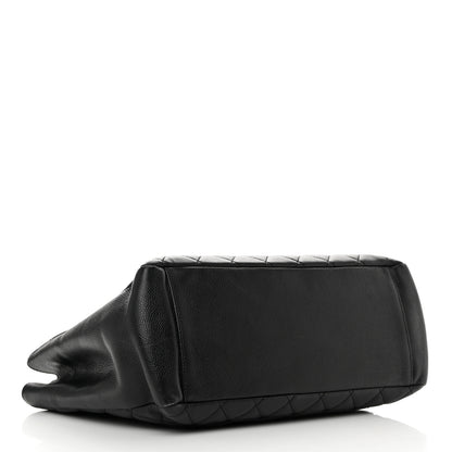 Chanel Caviar Quilted Grand Shopping Tote GST Black 4 of 13