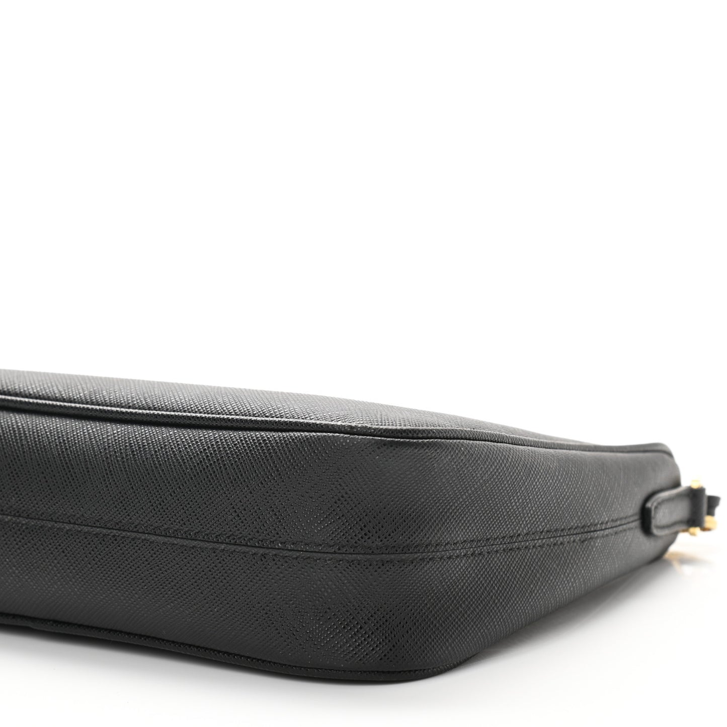 Saffiano Lux Re-Edition 2005 Shoulder Bag Black