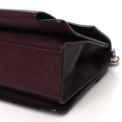Givenchy Goatskin Medium GV3 Flap Aubergine 9 of 12