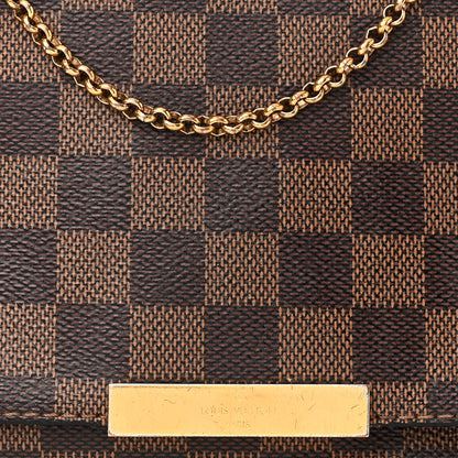 Louis Vuitton Damier Ebene Favorite MM 9 of 18