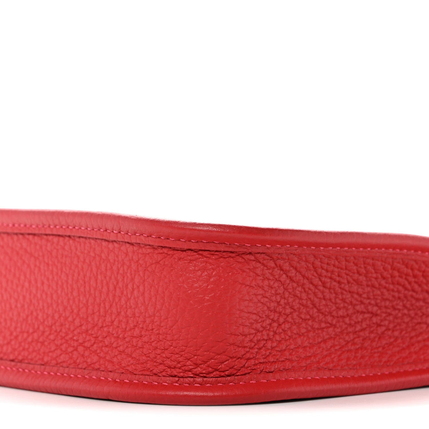 Hermes Taurillon Clemence Evelyne TPM Rouge Casaque 9 of 9