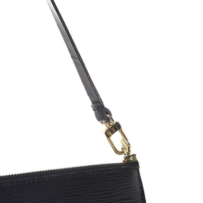 Louis Vuitton Epi Pochette Accessories 24 Black 8 of 9