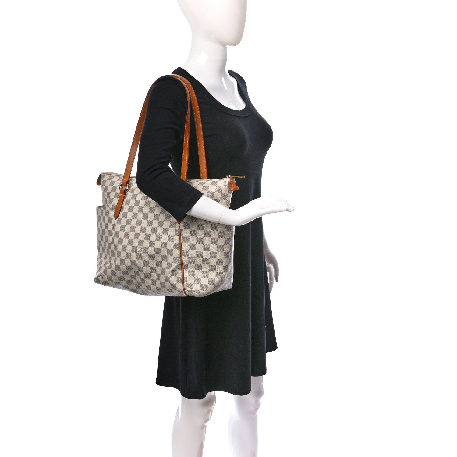 Louis Vuitton Damier Azur Totally MM 2 of 8