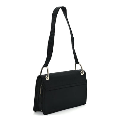 Prada Tessuto Nylon Flap Shoulder Bag Black 3 of 9