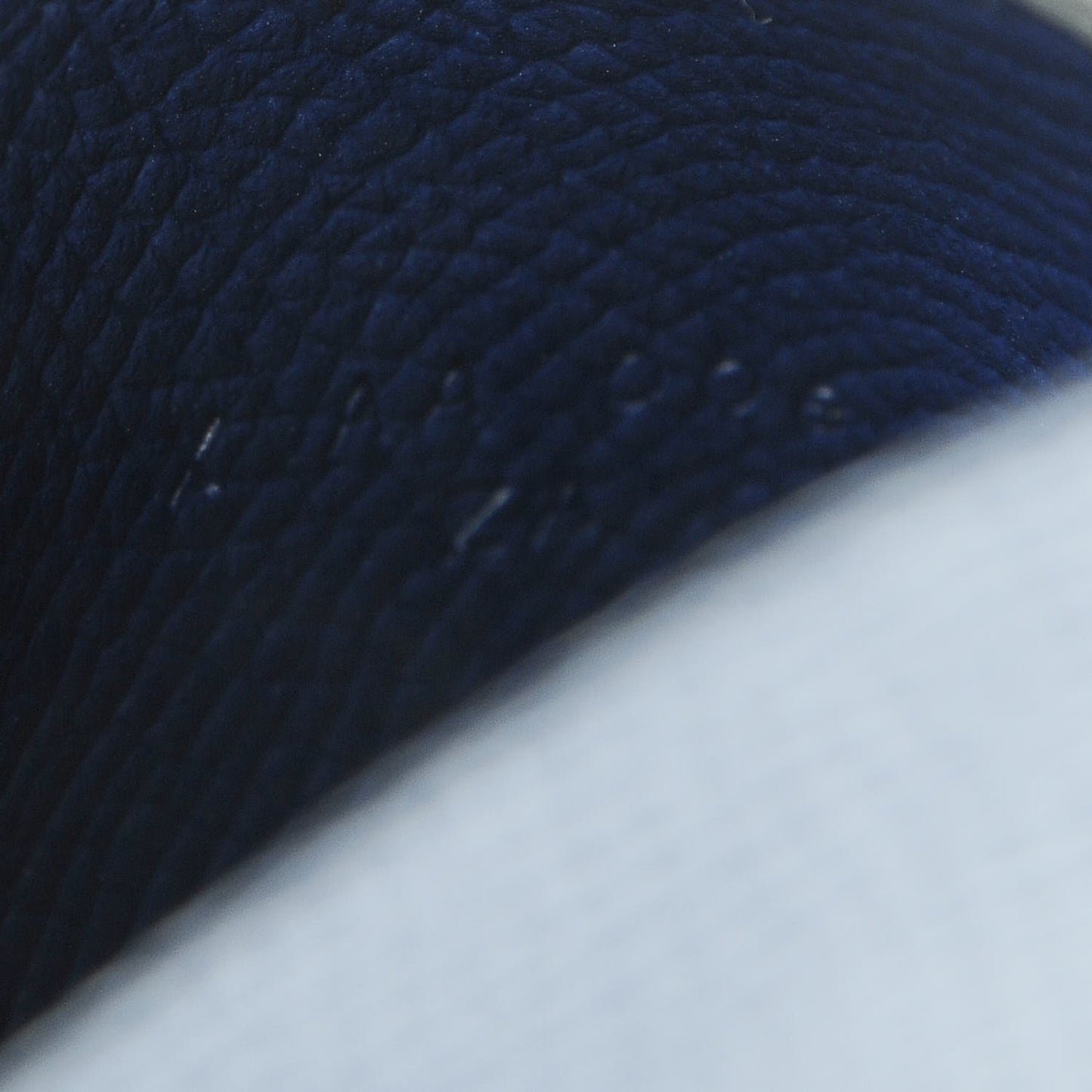 Epsom Calvi Card Case Bleu Saphir