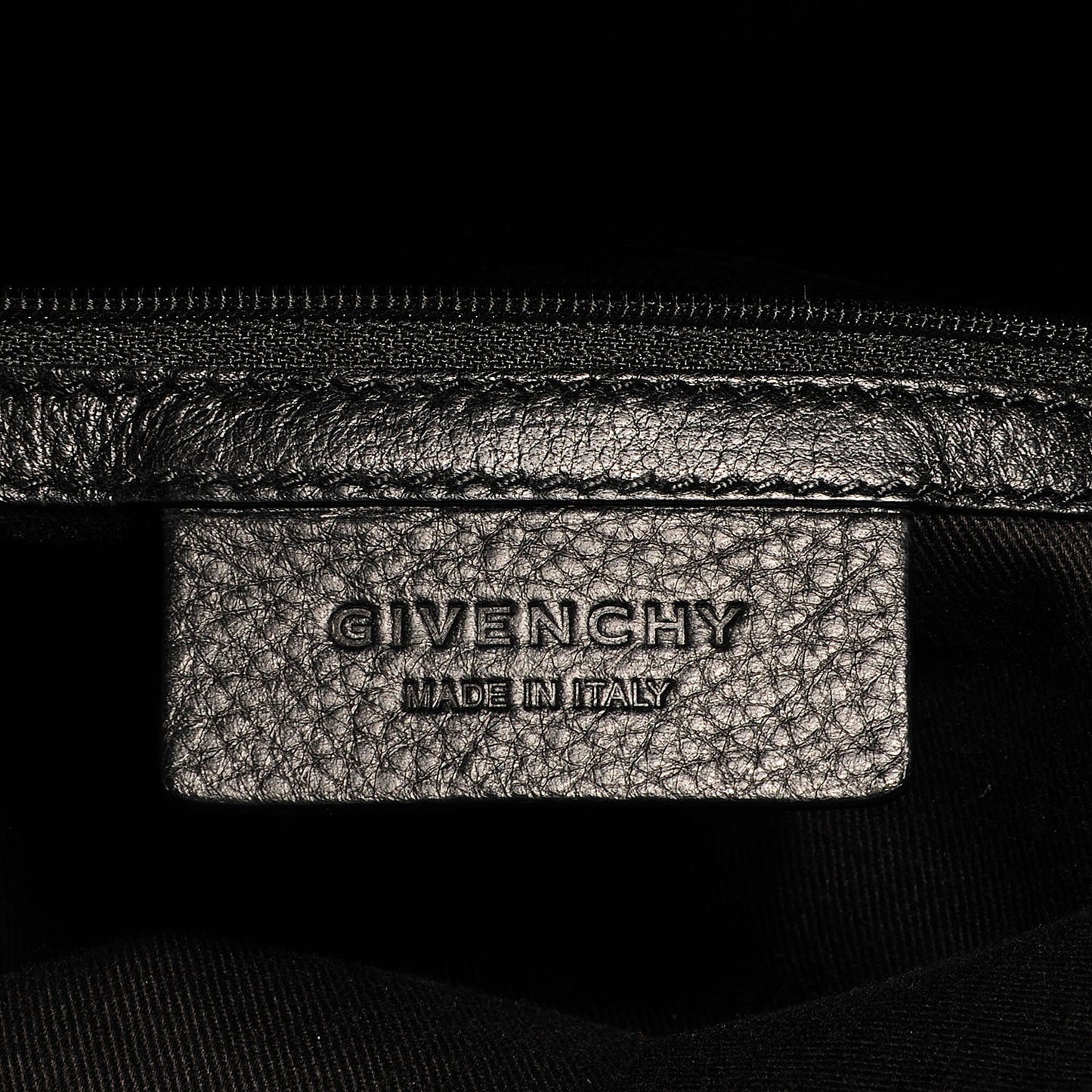 Leather Nightingale Messenger Black