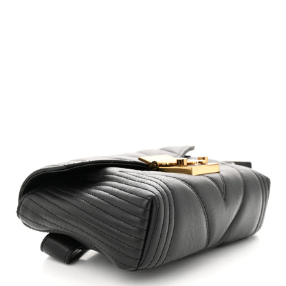 MCM Calfskin Quilted Small Patricia Belt Bag Black 4 of 11