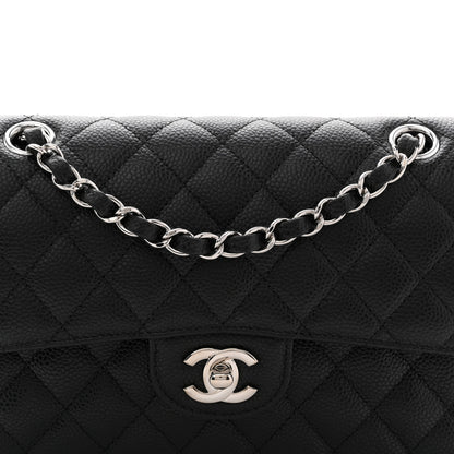 Chanel Caviar Quilted Small Double Flap Black 8 of 11
