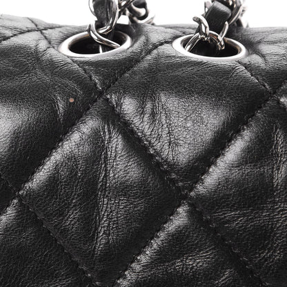 Chanel Lambskin East West Accordion Flap Black 23 of 23