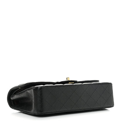 Chanel Caviar Quilted Medium Double Flap Black 4 of 11
