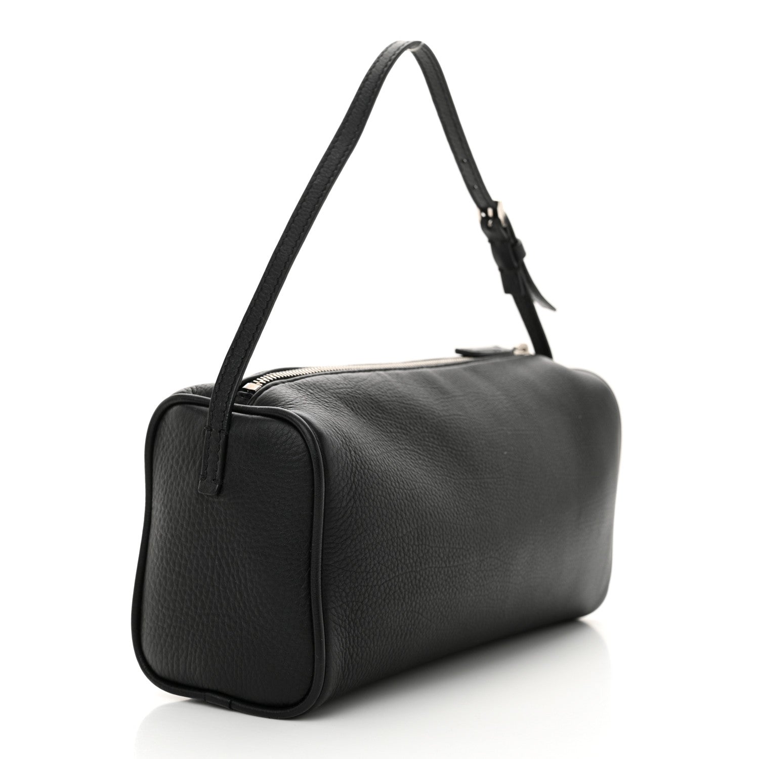 The Row Grained Calfskin 90's Bag Black 3 of 9