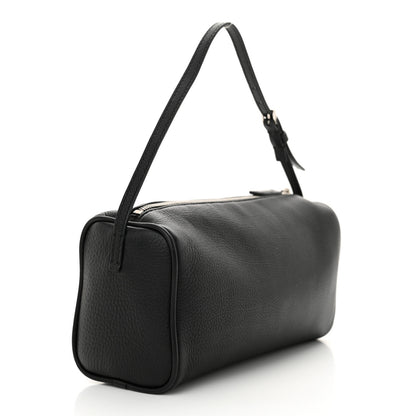The Row Grained Calfskin 90's Bag Black 3 of 9