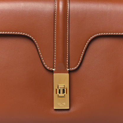 Celine Smooth Calfskin Teen Soft 16 Shoulder Bag Tan 8 of 11