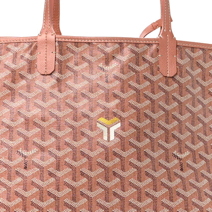 Goyard Iridescent Goyardine Saint Louis PM Pearly Coral 9 of 11