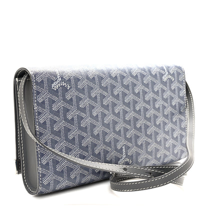 Goyard Goyardine Monte Carlo Bois Clutch With Strap Gray 4 of 10