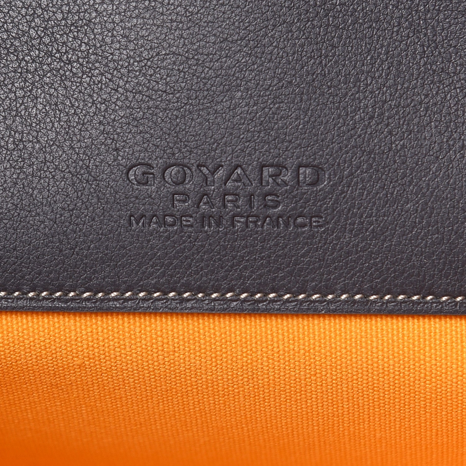 Goyard Goyardine Senat Pochette MM Grey 6 of 6