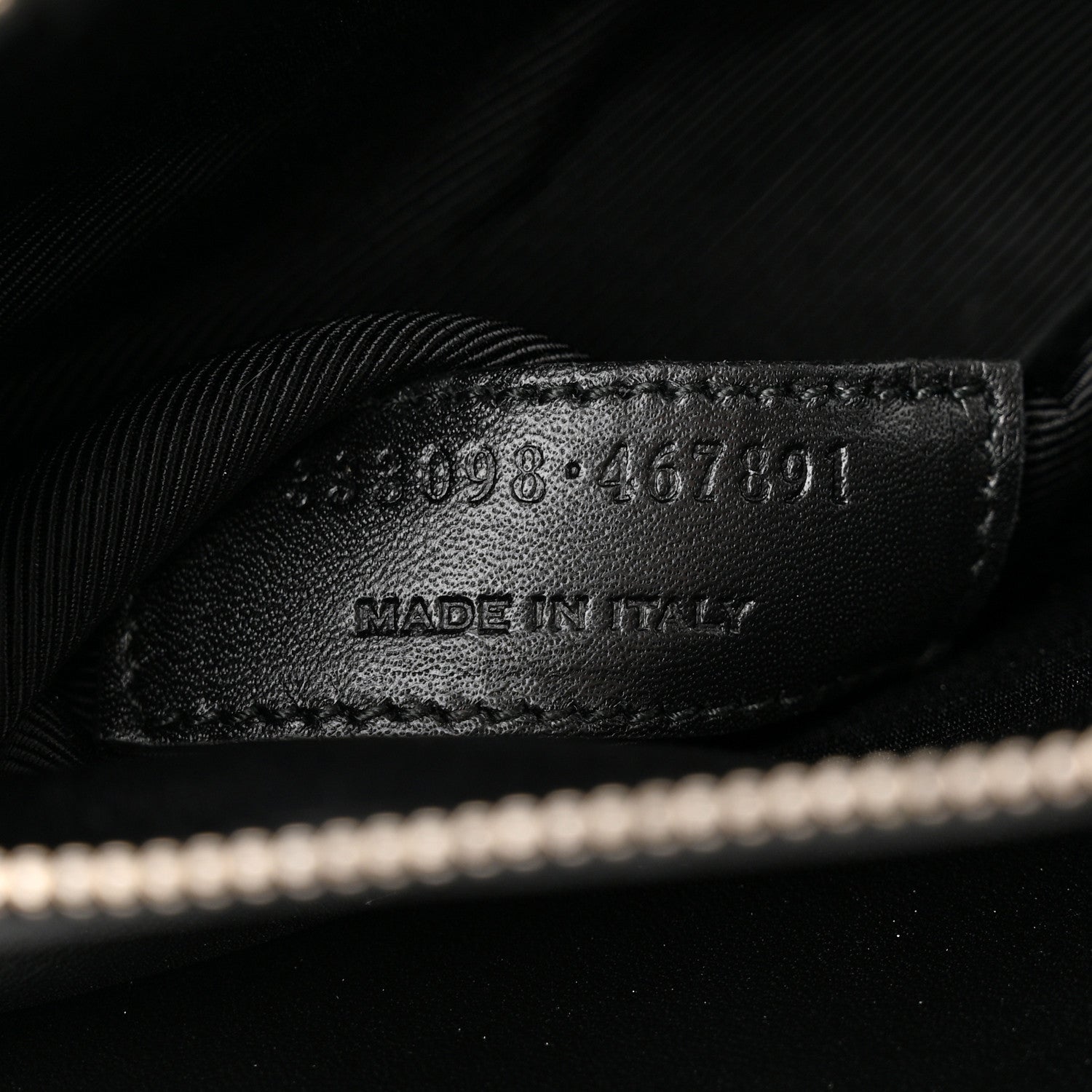 Saint Laurent Calfskin Suede Studded Reversible East West Shopping Tote Black 8 of 12