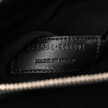 Saint Laurent Calfskin Suede Studded Reversible East West Shopping Tote Black 8 of 12