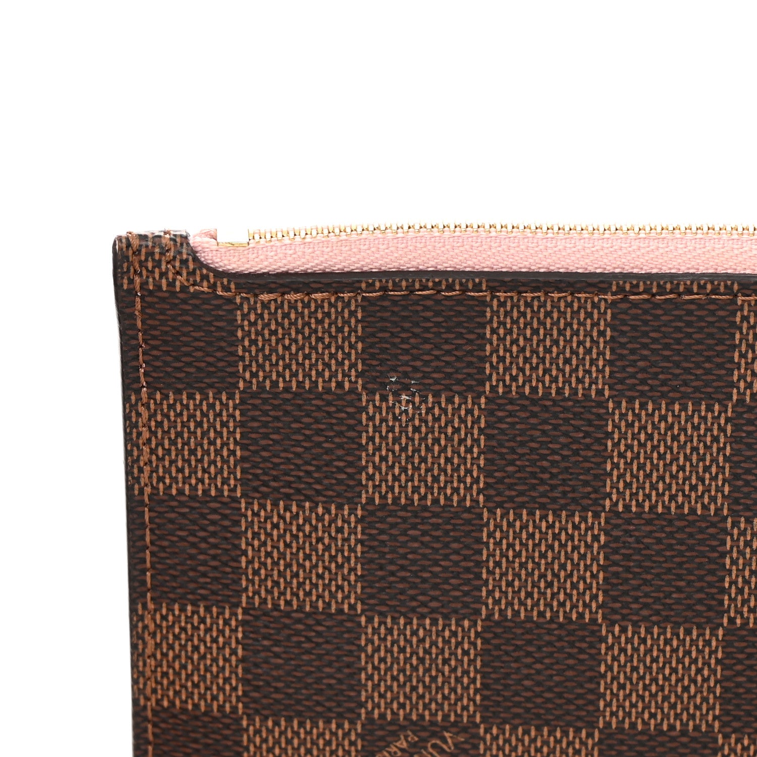 Louis Vuitton Damier Ebene Neo Neverfull MM Rose Ballerine 18 of 19