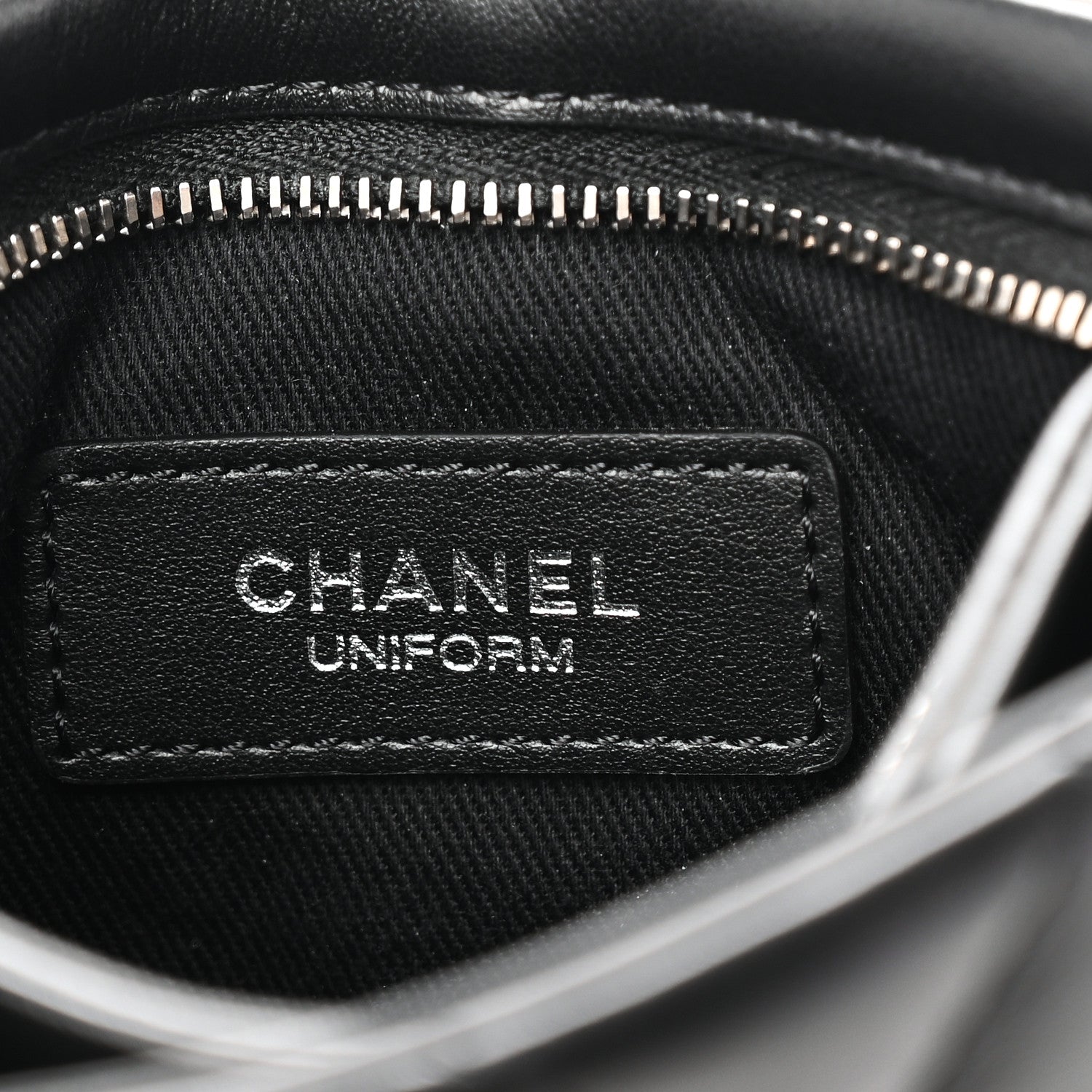 Chanel Lambskin Quilted Crossbody Bag Black 6 of 10