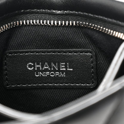 Chanel Lambskin Quilted Crossbody Bag Black 6 of 10