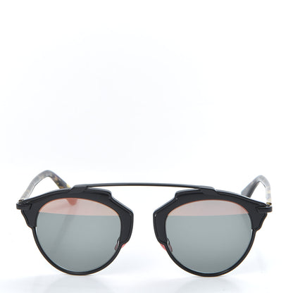 Christian Dior So Real Sunglasses Havana Black 2 of 7