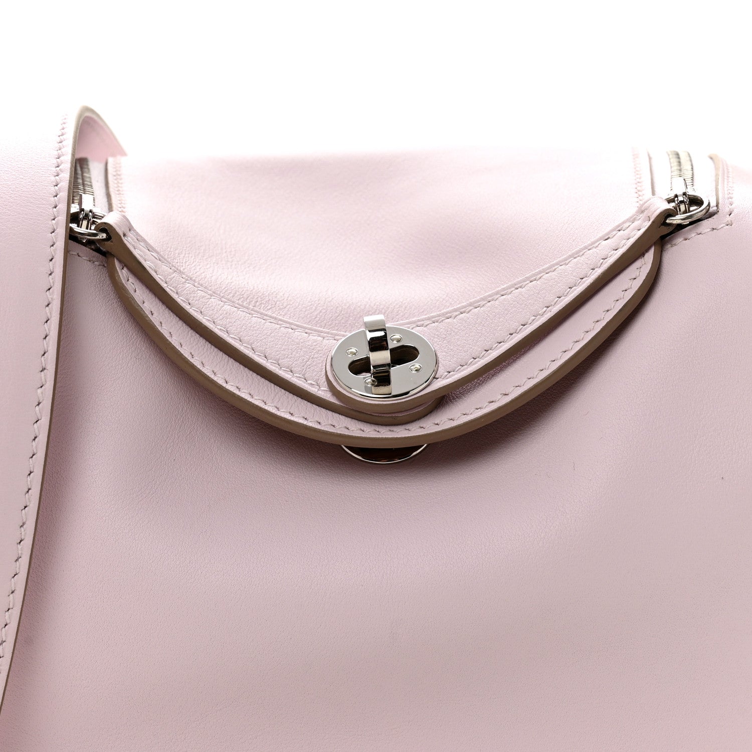 Hermes Swift Verso Mini Lindy 20 Mauve Pale Gold 8 of 10