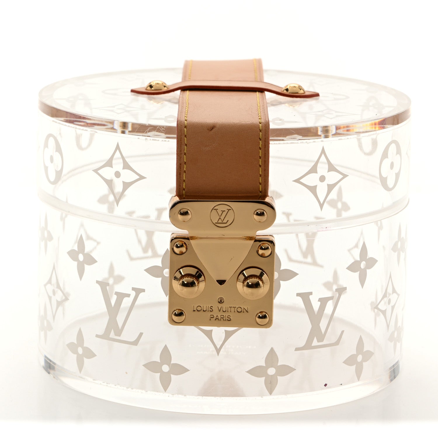 Louis Vuitton Transparent Plexiglass Box Scott 1 of 7